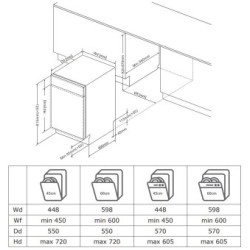 Zmywarka AMICA DIV 62E6A STUDIO